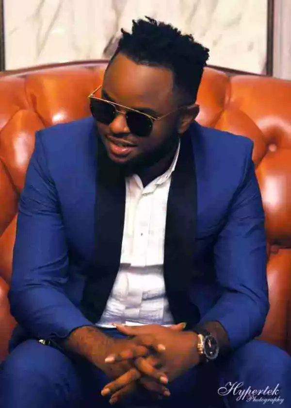 "Abuja Youngest Landlord" & MTN Ambassador, Val Peterson, Dazzles In Blue Suit (Photos)